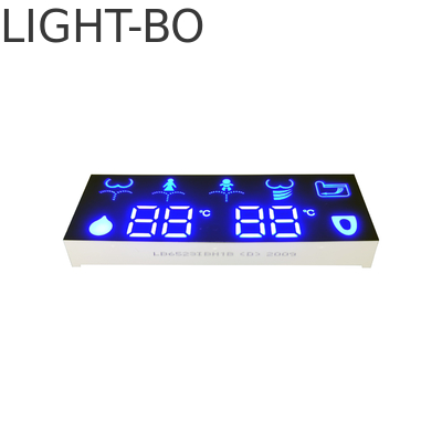 4 Digit 20mA 9.8mm Custom LED Display Untuk Smart Toilet