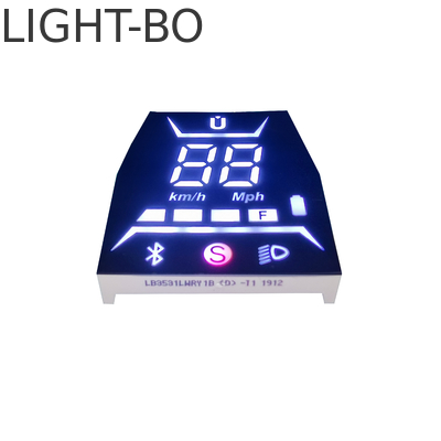 2 Digit 7 Segmen Led Display 70mcd Common Cathode Untuk Balance Scooter