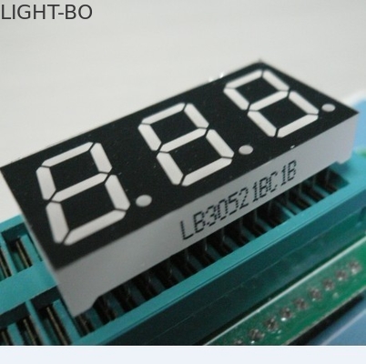 Harga yang bagus 5 inci 3 digit luar 7 segmen LED display Untuk termostat, kontrol kelembaban on line