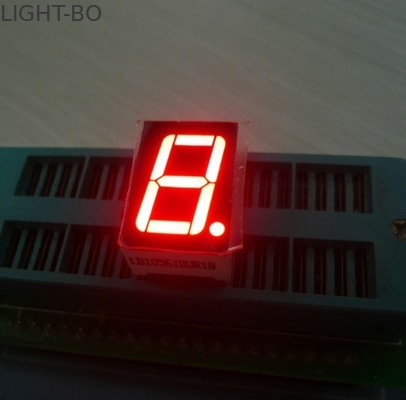 Harga yang bagus Ultra merah 14.2mm Digit Tunggal 7 Segmen Led Display anoda umum Untuk Indikator Digital on line