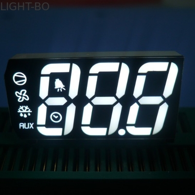 Ultra WhiteTriple Digit 7 Segmen Led Display Untuk Peralatan Rumah Tangga