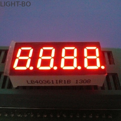 Performa Stabil 0.36lnch Supe bright red 4 Digit 7 Led Display Segmen Untuk Indikator Kelembaban