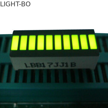 Kuning 10 LED Light Bar, Big 10 Segmen Led Display 25,4 x 10.1 x 7.9mm