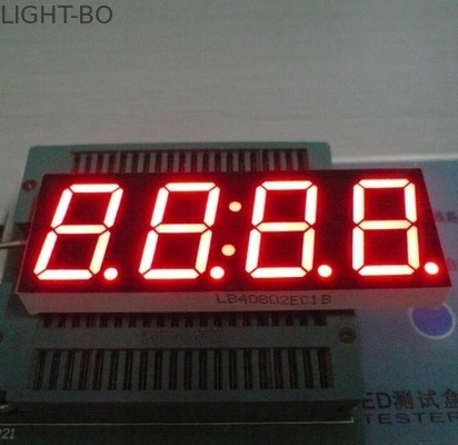 Layar Bercahaya Tinggi 4 Digit Tujuh Segmen Led Common Cathode 0.80 Inch