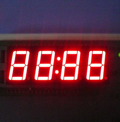 Harga yang bagus 4 digit 7 Segmen LED Display 14.2mm (0.56 inci) Umum Anode / Katode Super Merah untuk Panel Instrumen on line