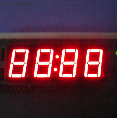 Panel Instrumen 4 Digit 7 Segmen Led Display 14.2mm Ukuran 50.3 x 19 x 8mm
