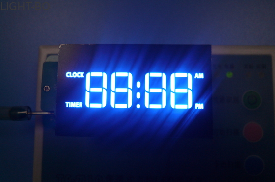 Ultra Bright Blue Custom LED Display 4 digit untuk Digital Gas Cooker