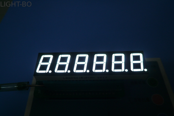 Harga yang bagus Ultra Bright White 7 Segmen LED Display 100mcd - 120mcd Luminous Intensity on line