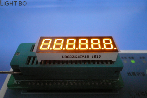Harga yang bagus 7 Segmen LED Display 0,36 inci Ultra Bright Amber untuk Timbangan Elektronik on line