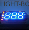 Harga yang bagus 12.7mm Tampilan LED Kustom, Tampilan Tujuh Segmen Umum Anoda on line