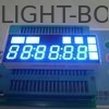 Harga yang bagus 10.2mm 6 Digit 7 Segmen LED Display Biru / Kuning Warna Kinerja Stabil on line