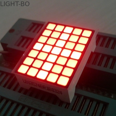 Harga yang bagus Ultra Red Dot Matrix Led Display 5x7 22 x 30 x 10 mm Untuk Posisi Angkat on line
