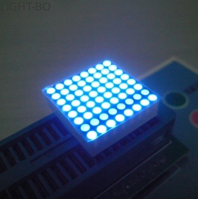 Ultra Blue Outdoor 8X8 Dot Matrix Tampilan 0.8 Inch 1.9m dengan layar Informasi