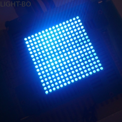Harga yang bagus 1.5 Inch 16x16 Dot Matrix LED Display Message Board efisiensi energi on line