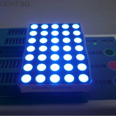 Harga yang bagus Ultra Blue Dot Matrix Display 5x7 Elevator Floor Indicator Kecerahan Tinggi on line