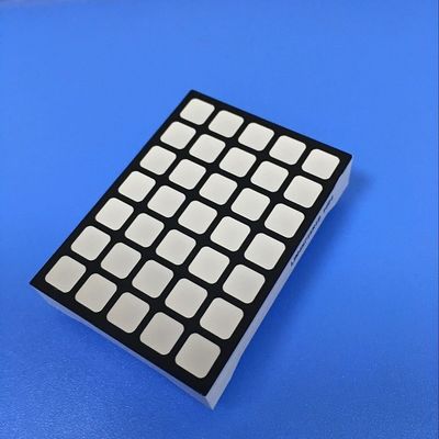 Harga yang bagus 5mm Square 5X7 Dot Matrix LED Display Row Cathode Column Anode Ultra Bright Red for Lift Floor Indicator dengan ROHS on line