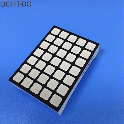 5mm 5X7 Dot Matrix Led Tampilan Baris Anoda Kolom Katoda Untuk Mengangkat Indikator Lantai