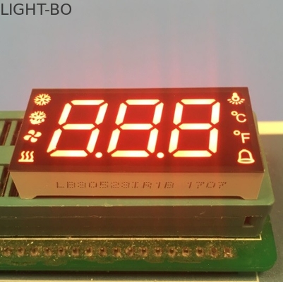 SGS Custom LED Display, Multi warna 7 Segmen Tampilan untuk pencairan kelembaban suhu