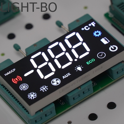 Harga yang bagus Ultra Cerah Putih Display LED 3 Digit 7 Segmen Disesuaikan Untuk Kulkas / Freezer on line