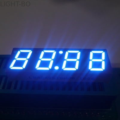 Tampilan Jam LED Ultra Biru, Tampilan LED 7 4 segmen 4 Digit Untuk Oven Microwave