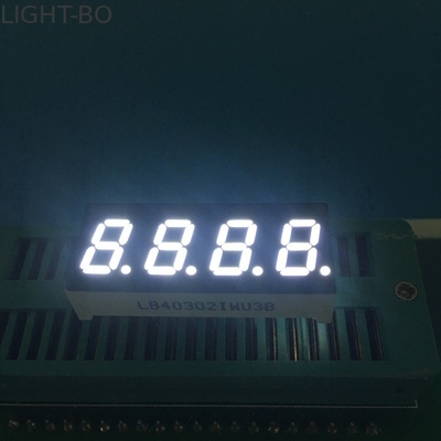 Harga yang bagus Kecerahan Tinggi 7 Segmen LED Display 0.3 Inch Putih Mudah - Untuk - Merakit on line