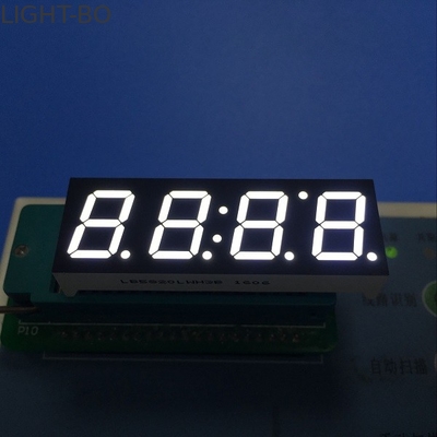 Harga yang bagus 4 Digit 7 Segmen Tampilan Jam LED 14.2 Mm Tinggi Katoda Umum Untuk timer microwave oven on line