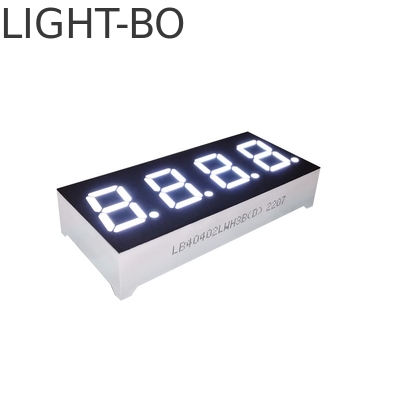 Ultra Bright Red 1.5ch Umum Anode Segmen Putih 5V Melalui Lubang 16 Segmen LED Display