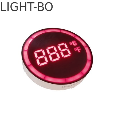 Outdoor 0,67 Inch 8 Digit LED Display Dalam Biru Kuning Hijau Dengan 360 derajat sudut pandang