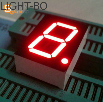 Harga yang bagus Single Digit 7 Segment LED Display 0.8inch Katode Merah Warna on line