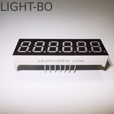 Plastik Body Super Bright Red 14 Segment LED Display dengan Ketinggian Karakter 14,2mm
