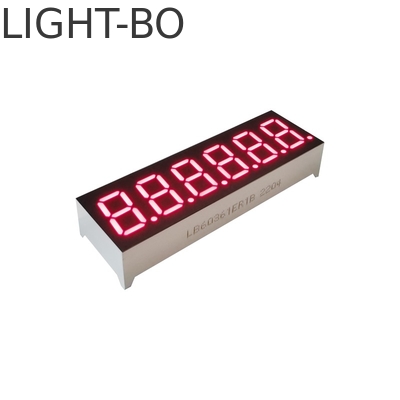 13.8mm Segment Automotive Display 0,54 '' Display Module untuk suhu luas