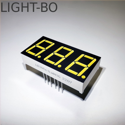 13.8mm 0.54''Empat belas segmen numerik Tampilan / Empat belas segmen LED Tampilan Dengan 20mA saat ini