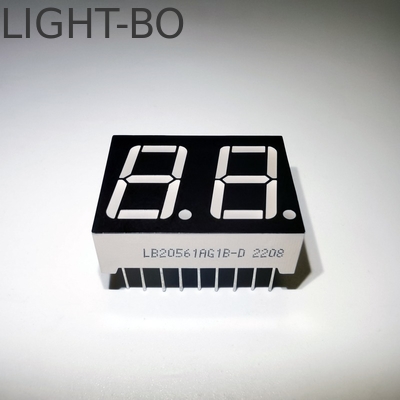 Super Cerah Merah 13,8 mm 0,54 'Segmen Plastik LED LB20541IJ1B