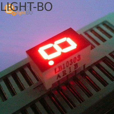 Harga yang bagus Single Color 1 Digit 0.3inch Seven Segment Led Display Untuk Peralatan Rumah on line
