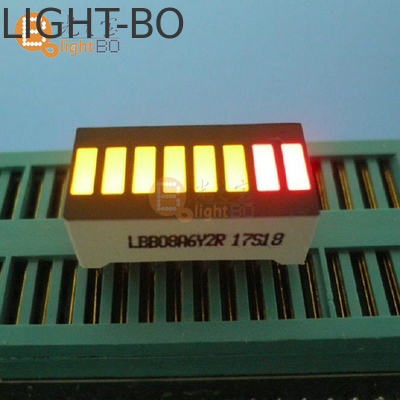 Harga yang bagus MULTICOLOR 8 SEGMENT LED LIGHT BAR LED DISPLAY SEGMENT LED DISPLAY on line