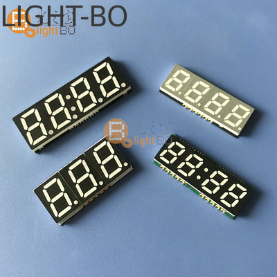 0.39 inci 0,56 inci Kecerahan Putih 7 segmen LED Display SMD LED Display