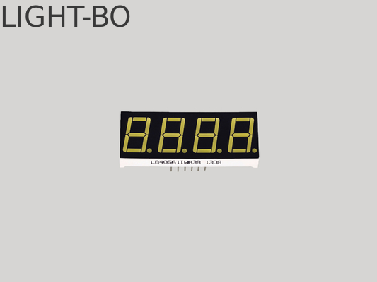 Ultra White 4 Digit 7segment LED Display Clock Display Anode Cathode Untuk Digital Timer Indicator