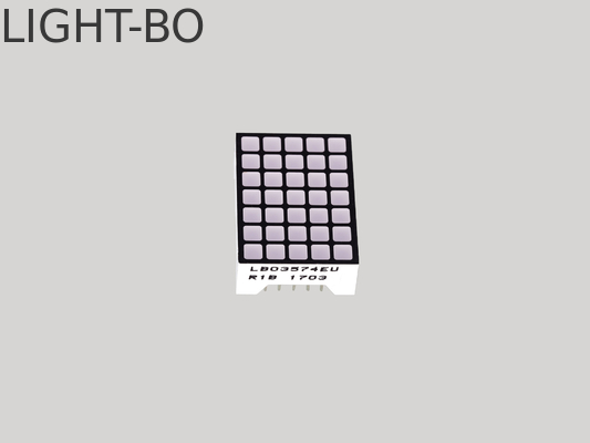 Harga yang bagus Tampilan Led Matriks Dot 5*7 Tampilan Led Matriks Dot Persegi on line