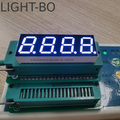 Harga yang bagus Tampilan LED Berwarna Putih Cerah 0,56 inci 4 Digit 7 Segmen Untuk Instrumen Kontrol on line