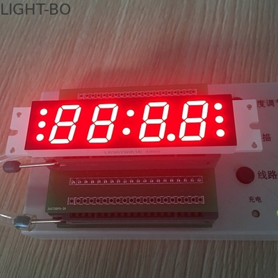 Tampilan LED Kustom Empat Digit Tujuh Segmen 14,8 mm Untuk Radio / Suara