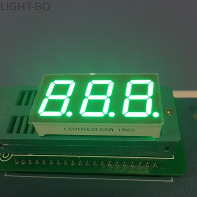 Harga yang bagus Pure Green 3 Digit Tujuh Segmen LED Display 0,56 