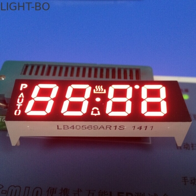 4 Digit 14.2mm 7 Segmen Custom LED Display Ultra Red Oven Control Aplikasi