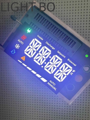 0.56 Inch Digit Height Alphanumeric LED Display Untuk Permintaan Permukaan Hitam Atau Warna Abu-abu