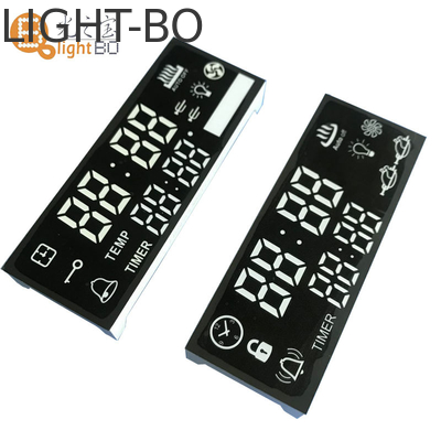 Melalui lubang pemasangan Tiga digit 16 Segmen LED Tampilan untuk aplikasi industri