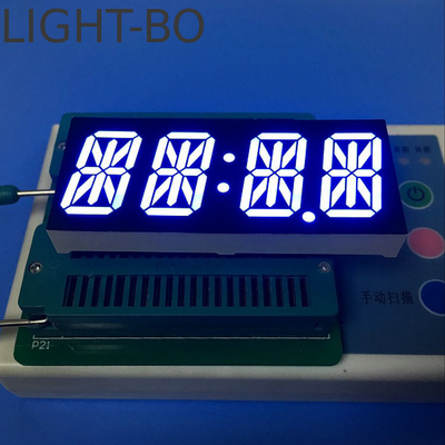 Serial Interface dan 20mA konsumsi arus Alfanumeric LED display untuk Industrial