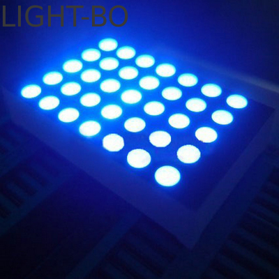 5x7 Dot Matrix LED Display Forward Current 12-15mA/LED 5V Power Supply untuk lampu peringatan kendaraan darurat