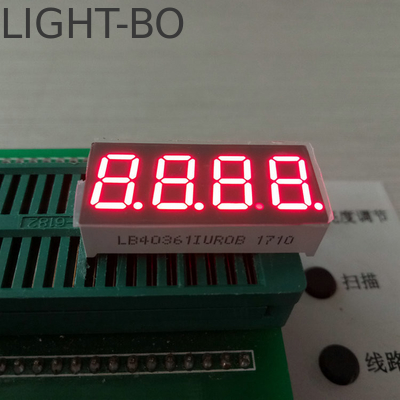 Layar LED Jam Putih Ultra Cerah yang Kompak dan Kuat dengan Dimensi Luar 39.2 X 12.9 X 6.4 MM