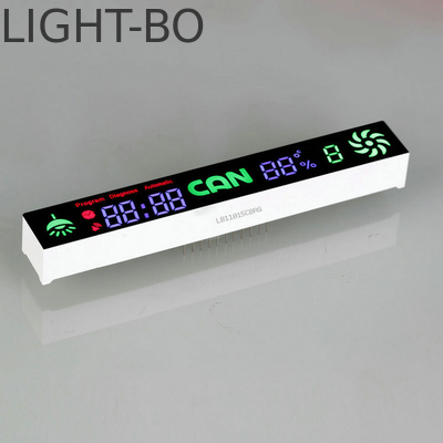 MULTICOLOR CUSTOM 7 SEGMENT LED Tampilan untuk dapur kap