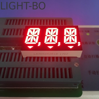 0,56 inci 14 segmen dipimpin layar anoda umum hijau super terang untuk panel instrumen