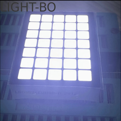Harga yang bagus 5x7 White Dot Matrix LED Display dengan Diameter 3mm on line